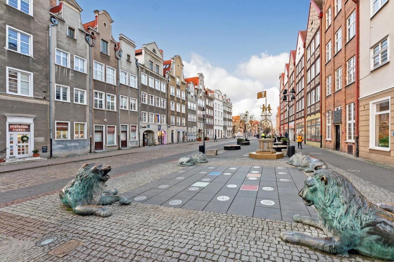 Dom & House - Apartments Old Town Szeroka 格但斯克 外观 照片